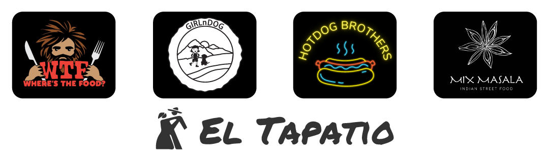 WTF Where's the Food?, GIRLnDOG, Hotdog Brothers, Mix Masala Indian Street Food, El Tapatio