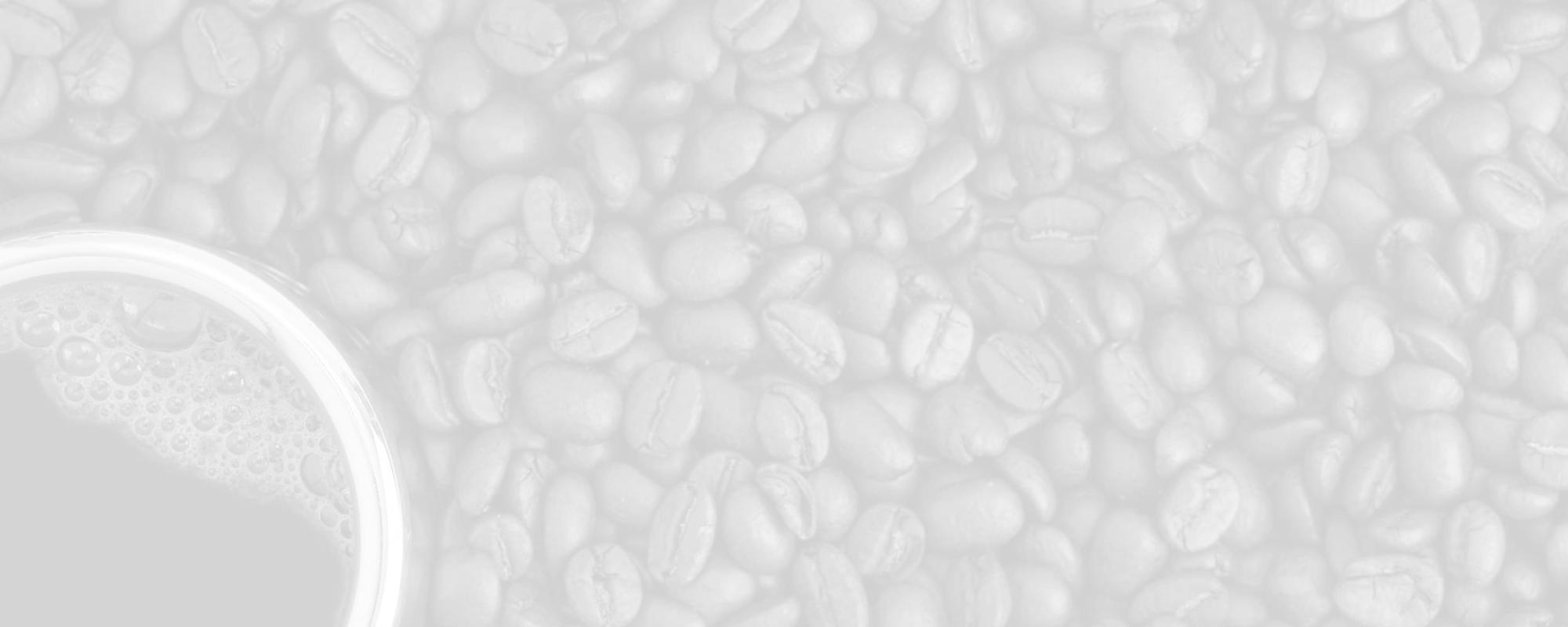 Coffee beans grayscale background