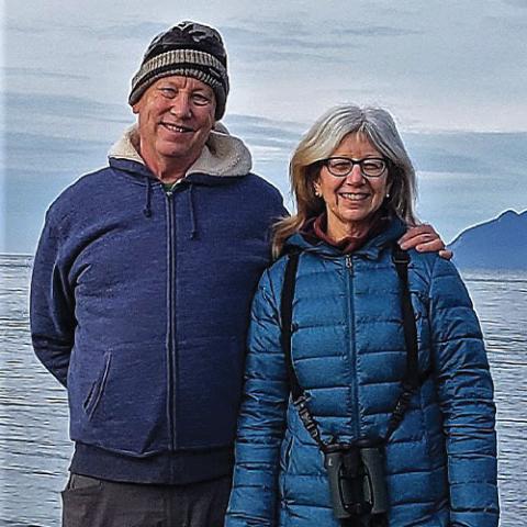 Woody Wheeler (’76) and his wife Lori Cohen