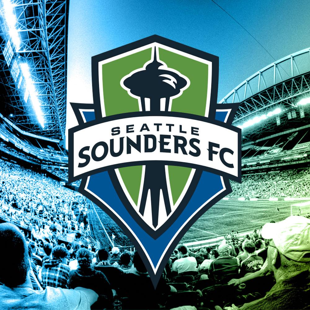 Lumen Park with Seattle Sounders FC logo